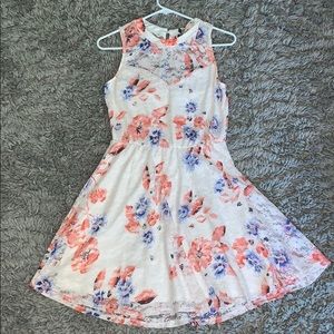 Beautiful floral lace dress